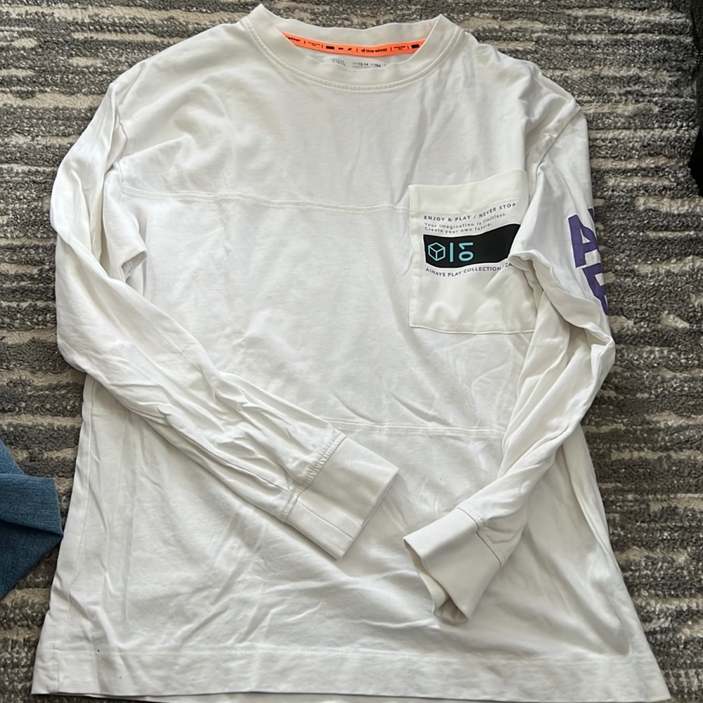 Boys zara long sleeve